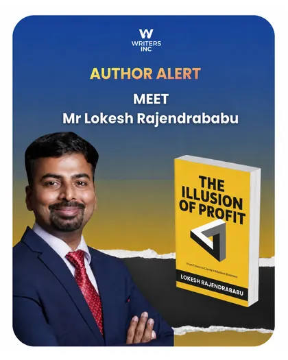 Lokesh Rajendrababu, author of The Illusion of Profit